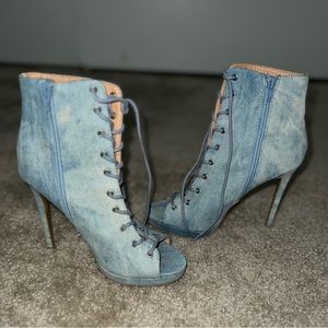Fashion Nova Denim Heels